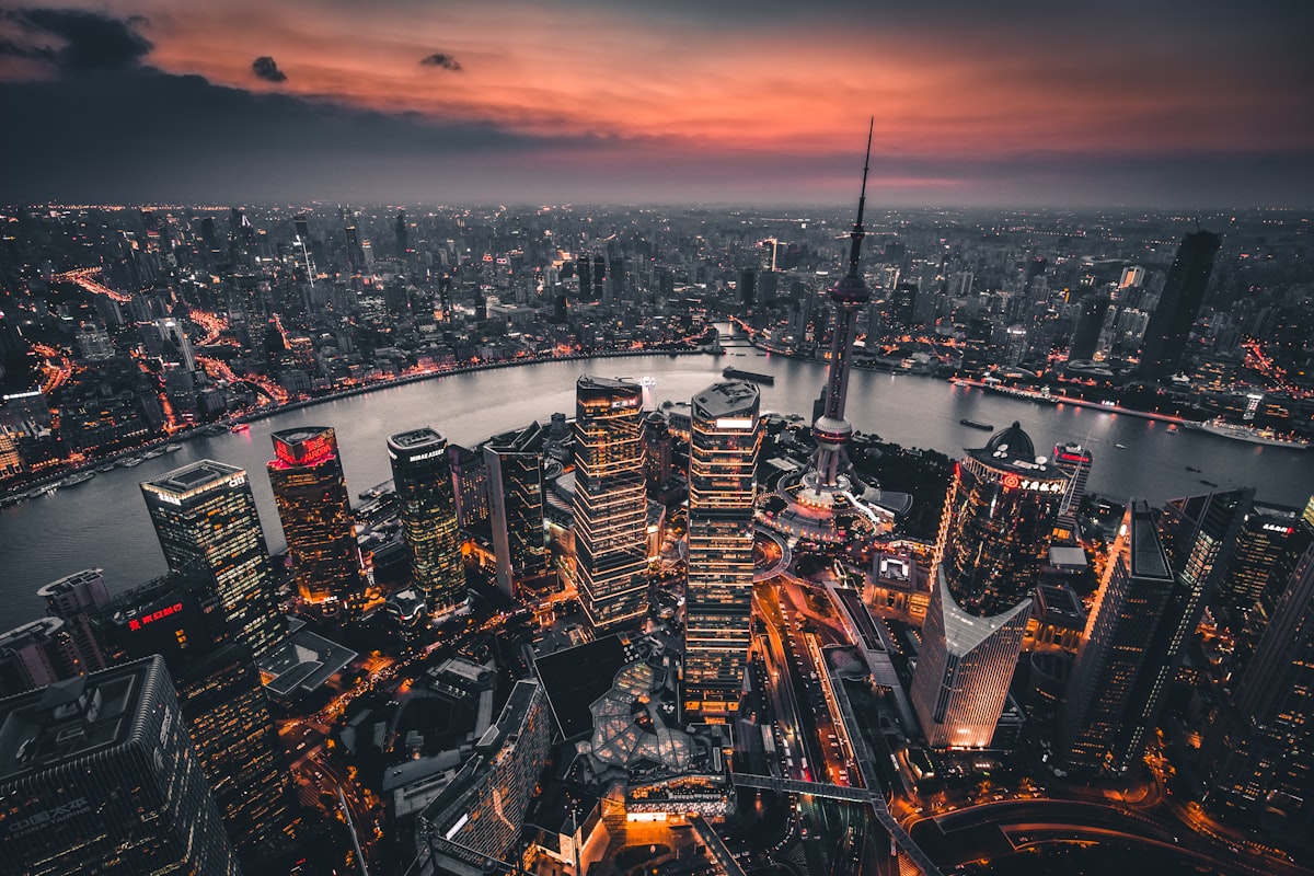 Shanghai at night — foreigner-friendly hotel